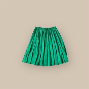 Brooks Vibrant Green A-Line Skirt